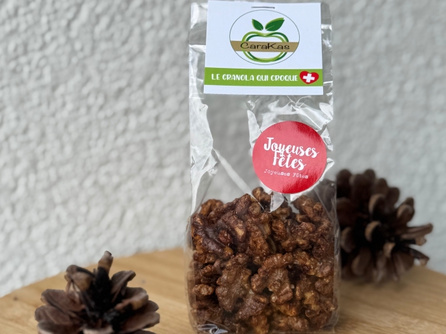 Rochers de chocolat noir aux épices